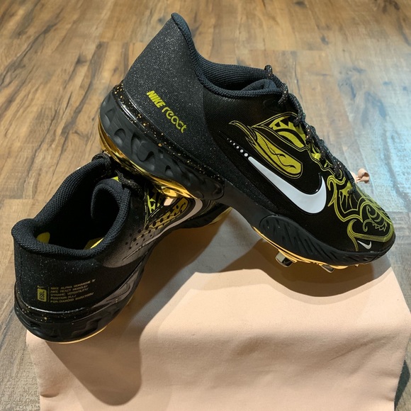 Nike Huarache Elite 3 “Gold” Men\'s Baseball Cleats main image 7
